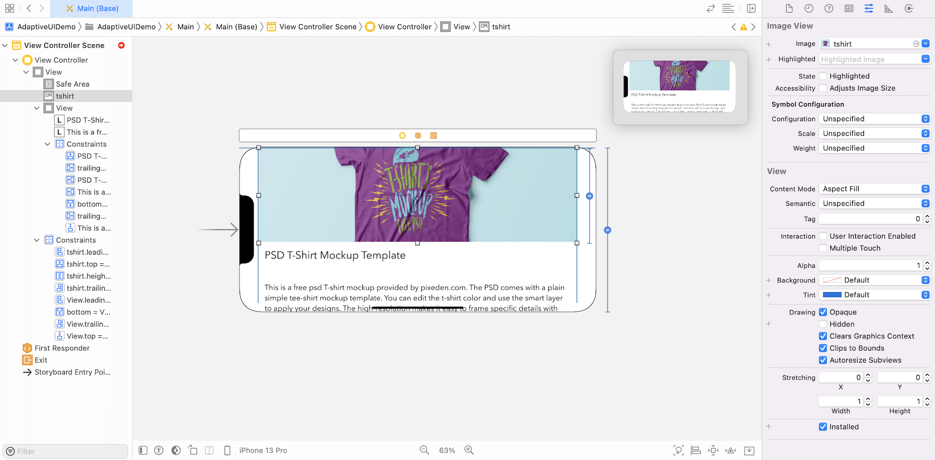 Figure 1.26. Creating user interface variation