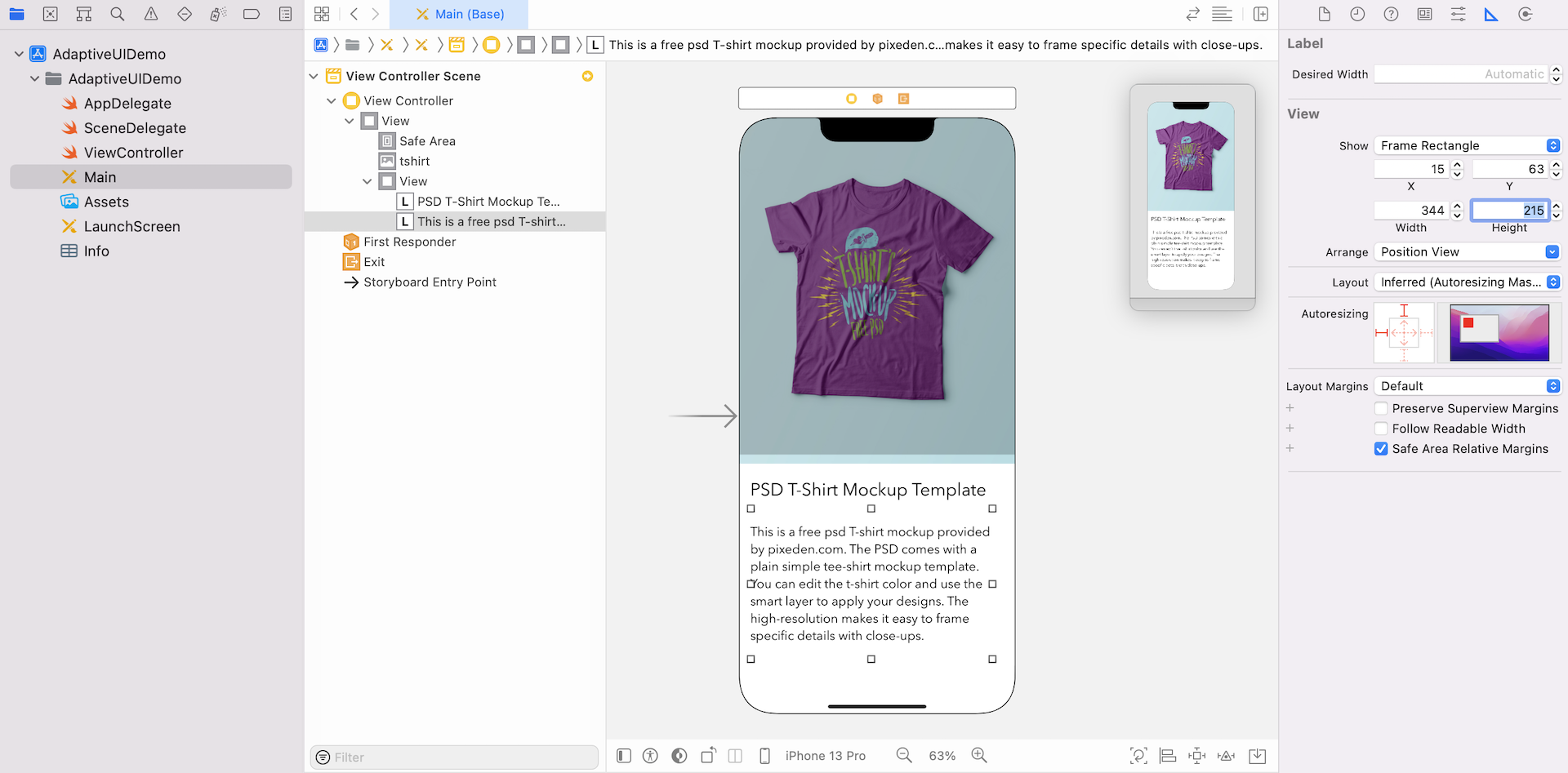 Figure 1.4. The sample app UI