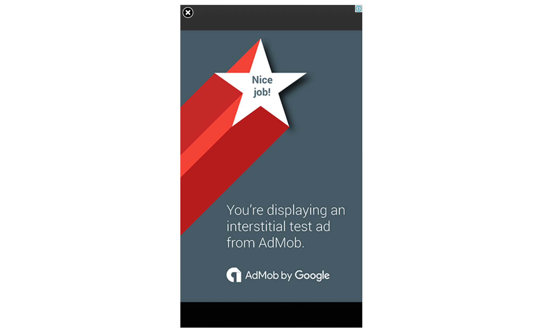 Figure 15.11. Adding an interstitial ad unit