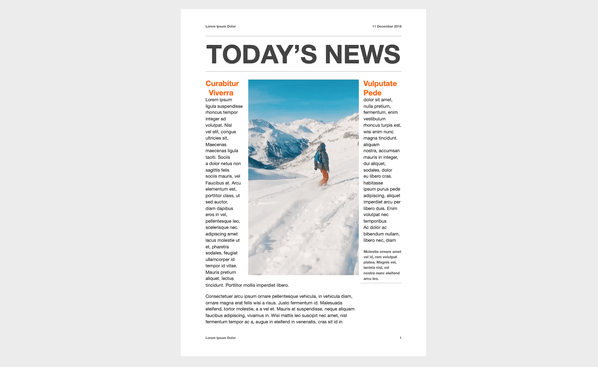 Figure 45.2. The newspaper for testing