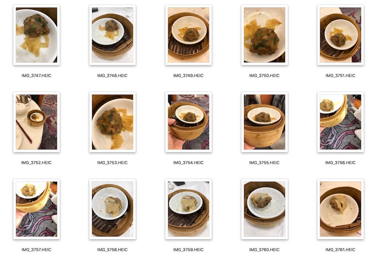 Figure 43.2. A sample training data of Steamed Meat Ball