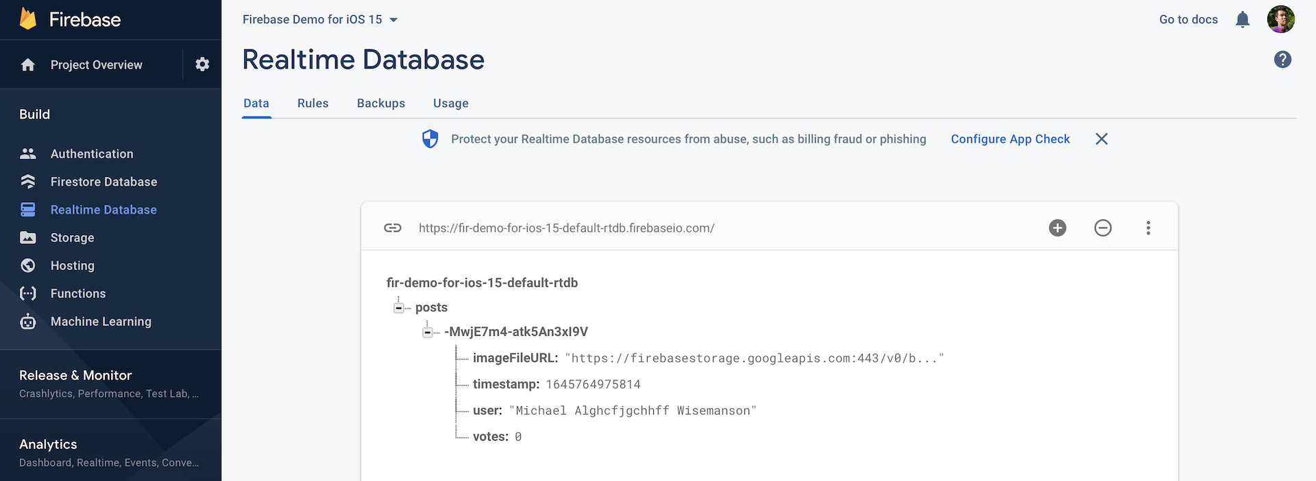 Figure 39.17. All images are stored in the Storage