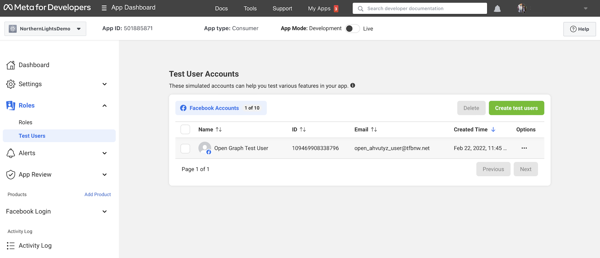 Figure 38.12. Adding a new test user
