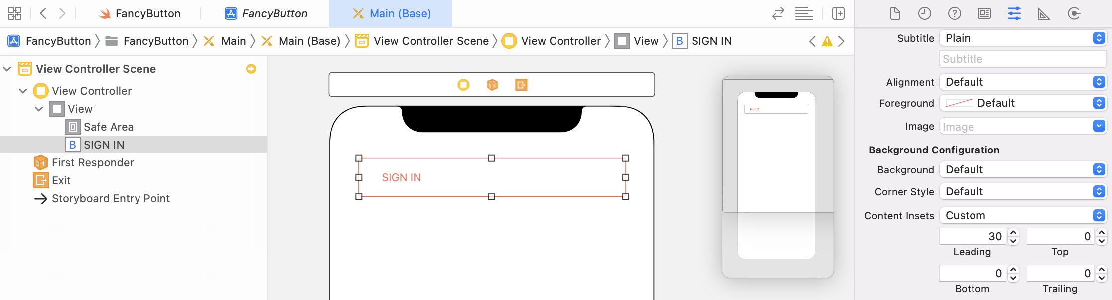 Figure 36.13. Configure the title label's padding
