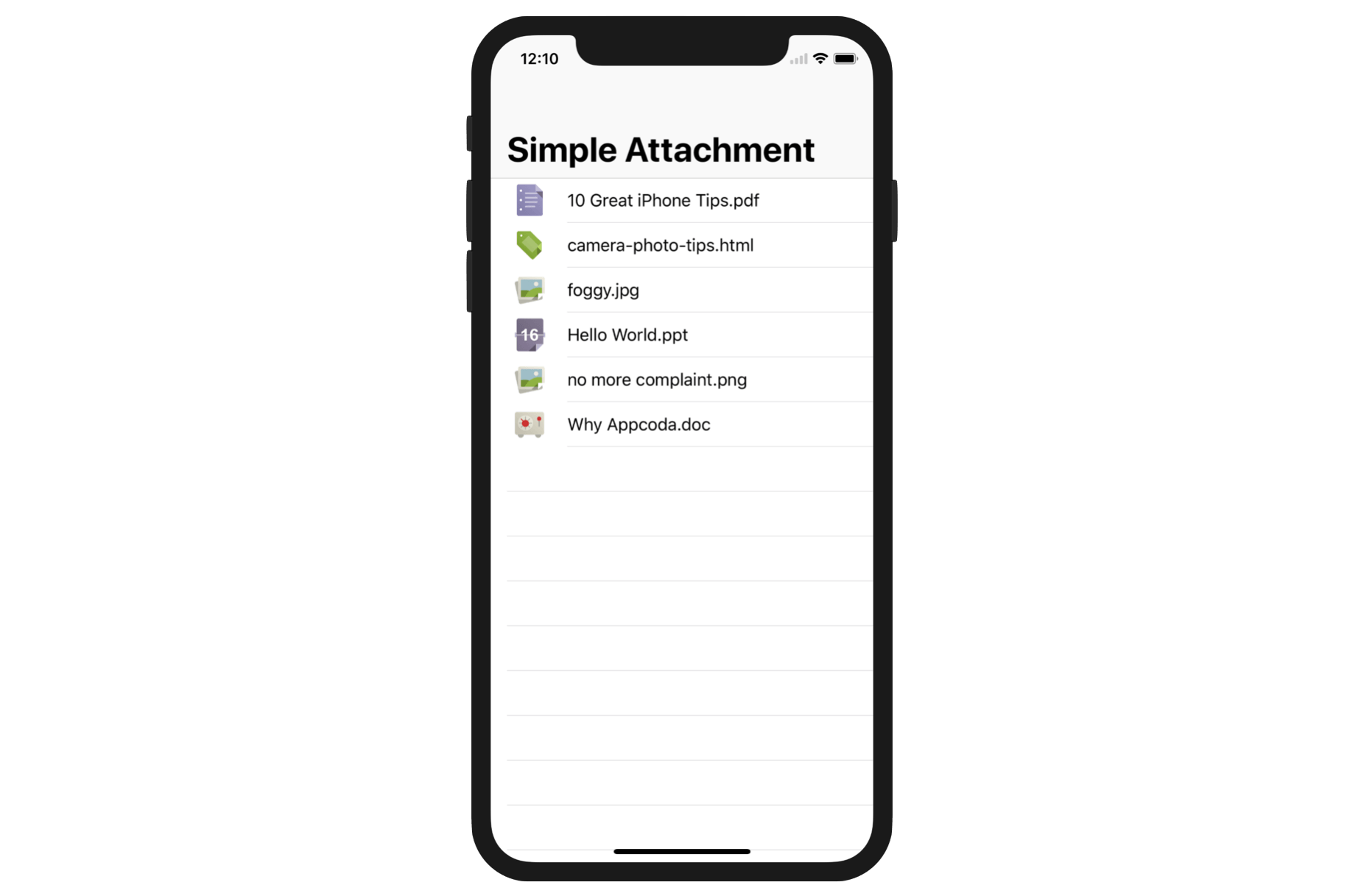 Figure 7.1. The demo app