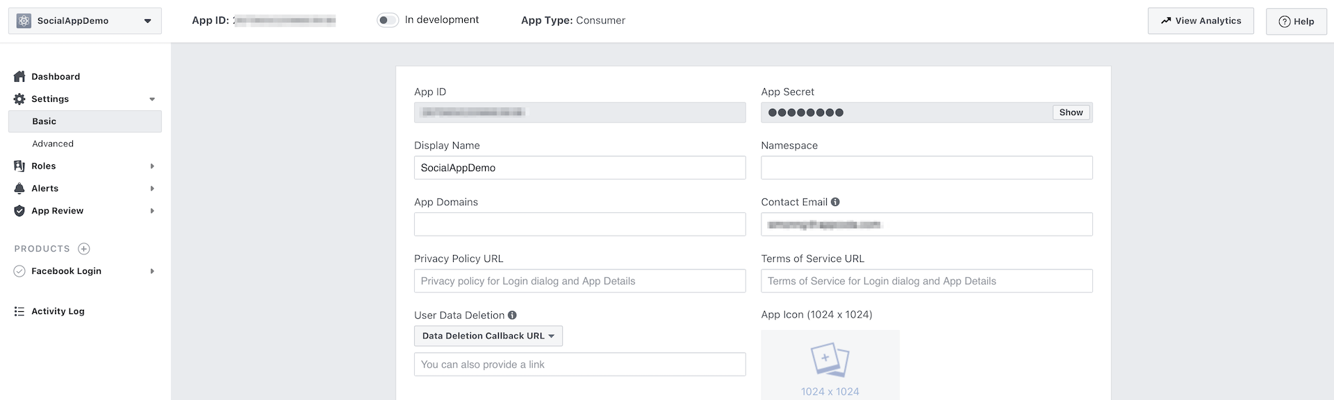 Figure 5.5. Setting the bundle ID