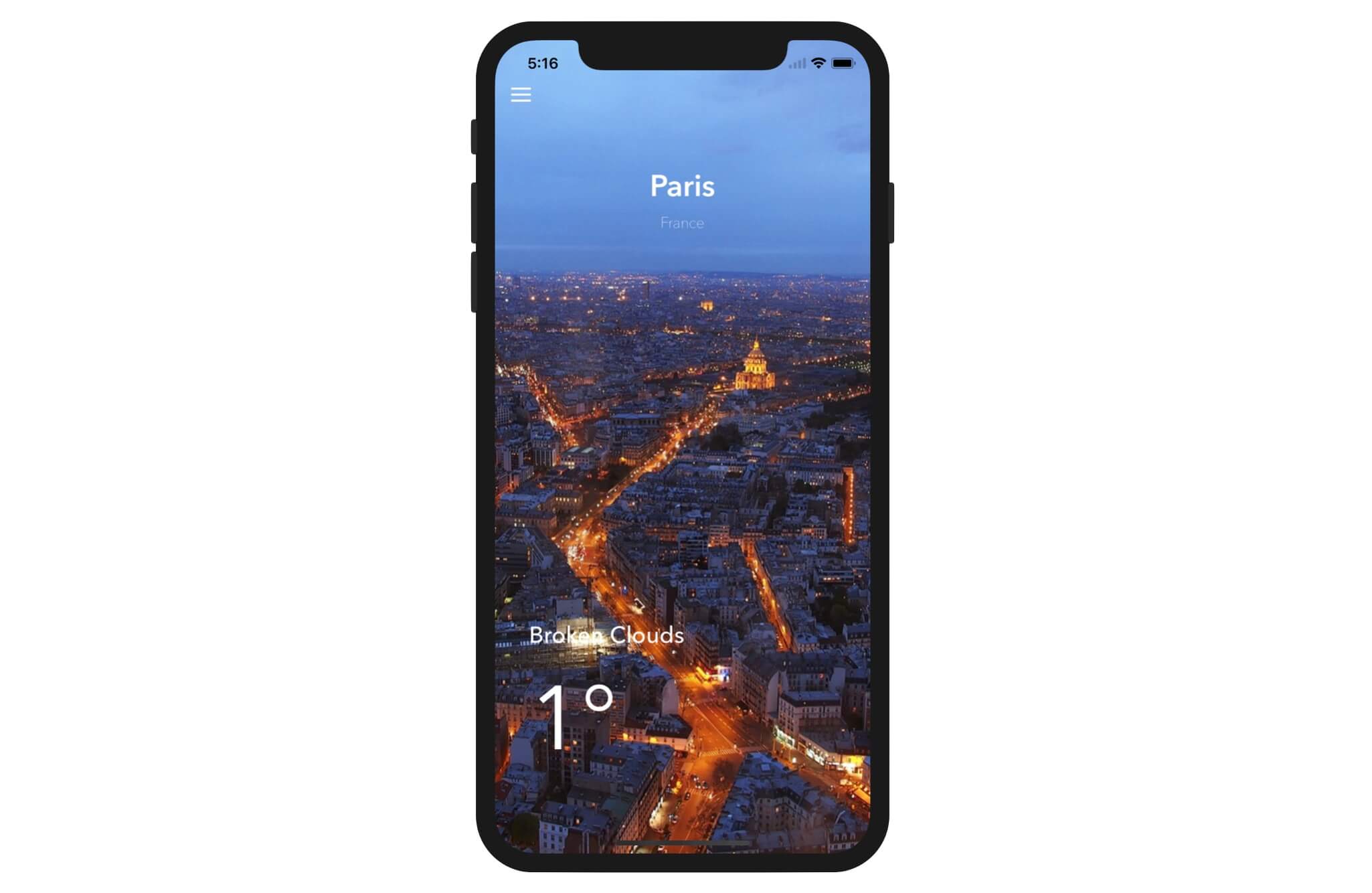 Figure 21.2. Weather app demo